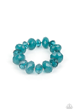 paparazzi-accessories-keep-glowing-forward-blue-bracelet