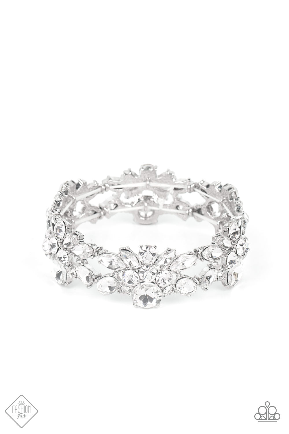 paparazzi-accessories-beloved-bling-white-bracelet