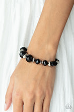 Load image into Gallery viewer, Astral Auras - Black Bracelet - Paparazzi Jewelry
