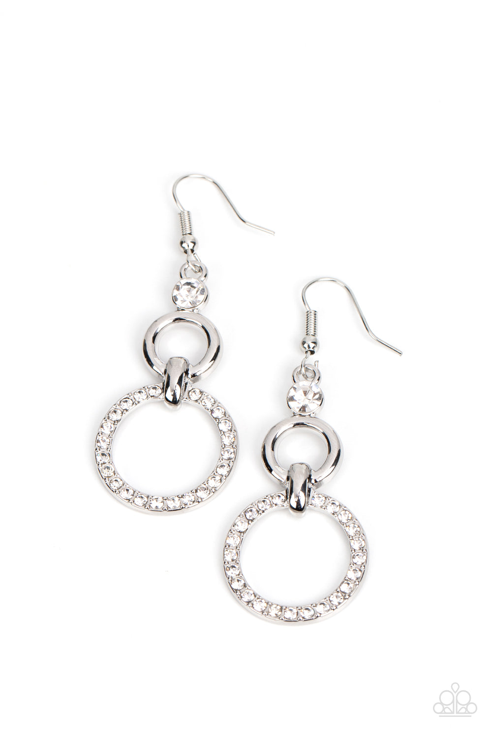 paparazzi-accessories-bauble-bliss-white-earrings