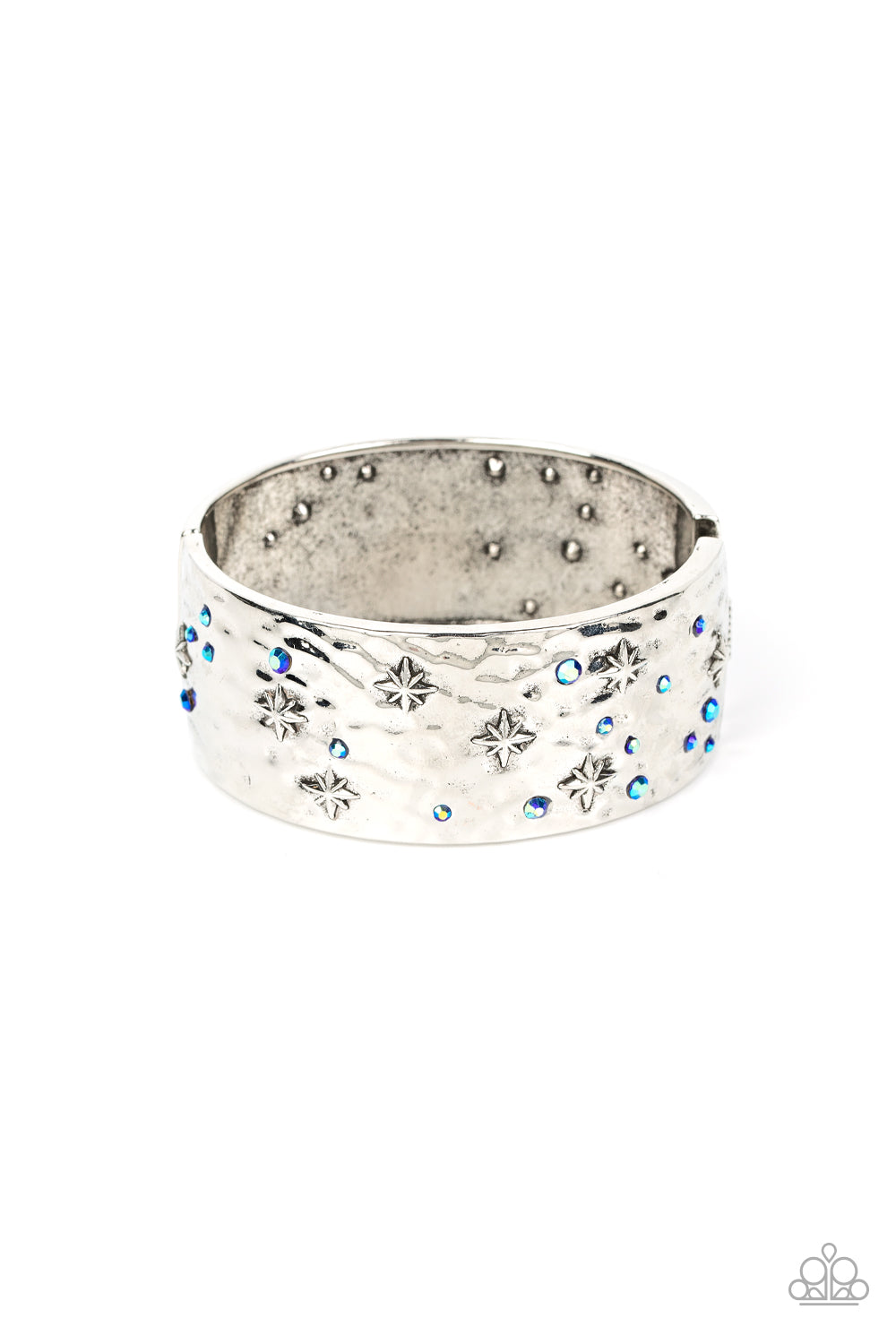 paparazzi-accessories-across-the-constellations-blue-bracelet