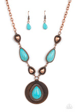 Load image into Gallery viewer, paparazzi-accessories-saguaro-soul-trek-copper-necklace
