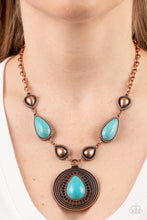Load image into Gallery viewer, Saguaro Soul Trek - Copper Necklace - Paparazzi Jewelry
