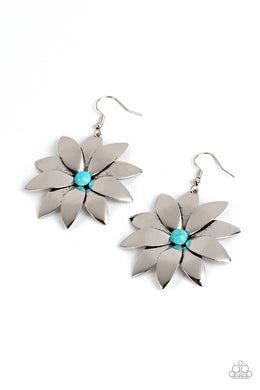paparazzi-accessories-pinwheel-prairies-blue-earrings