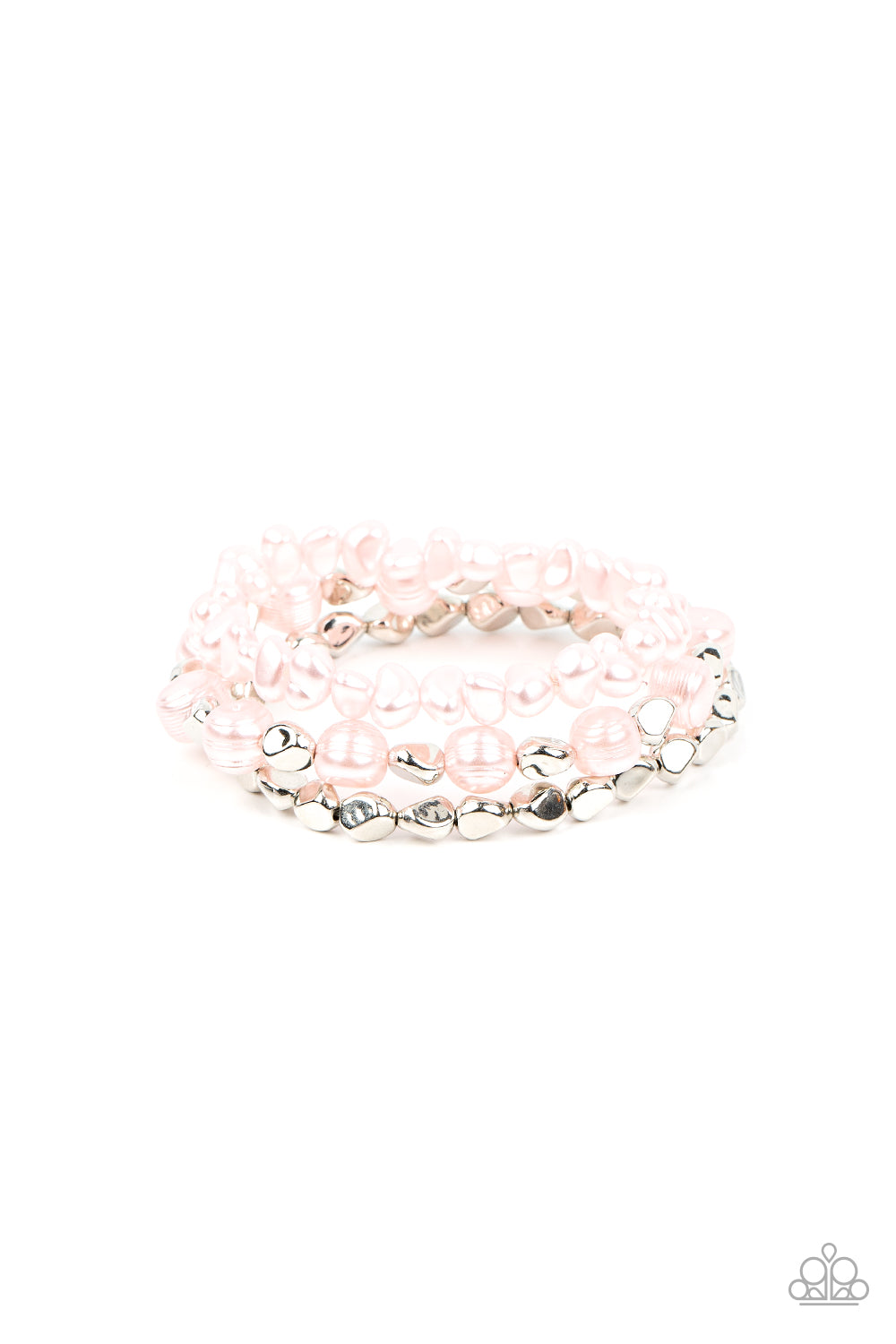 paparazzi-accessories-shoreside-soiree-pink-bracelet
