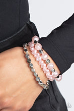 Load image into Gallery viewer, Shoreside Soiree - Pink Bracelet - Paparazzi Jewelry
