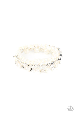 paparazzi-accessories-shoreside-soiree-white-bracelet