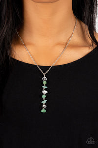 Tranquil Tidings - Green Necklace - Paparazzi Jewelry