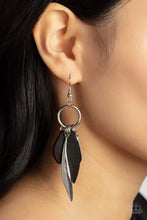 Load image into Gallery viewer, Primal Palette - Black Earrings - Paparazzi Jewelry
