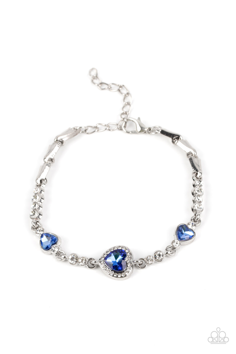 paparazzi-accessories-amor-actually-blue-bracelet