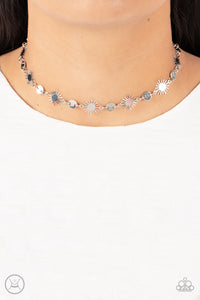 Astro Goddess - Silver Necklace - Paparazzi Jewelry