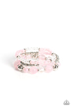 Load image into Gallery viewer, paparazzi-accessories-shoreside-stroll-pink-bracelet
