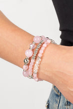 Load image into Gallery viewer, Shoreside Stroll - Pink Bracelet - Paparazzi Jewelry
