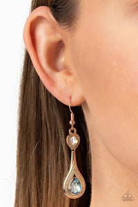 Dazzling Droplets - Multi Earrings - Paparazzi Jewelry