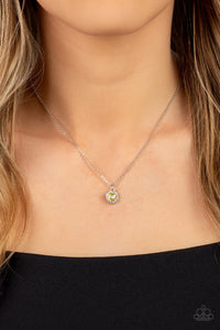 A Little Lovestruck - Yellow Necklace - Paparazzi Jewelry