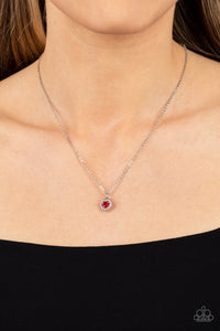 A Little Lovestruck - Red Necklace - Paparazzi Jewelry