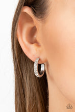Load image into Gallery viewer, Positively Petite - White Earrings - Paparazzi Jewelry

