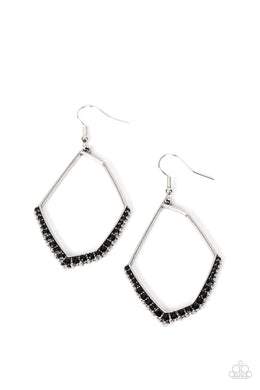 paparazzi-accessories-bent-on-success-black-earrings