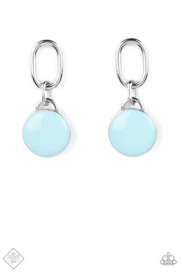 paparazzi-accessories-drop-a-tint-blue-post earrings