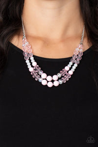 Vera-CRUZIN - Pink Necklace - Paparazzi Jewelry