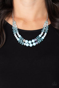 Vera-CRUZIN - Blue Necklace - Paparazzi Jewelry