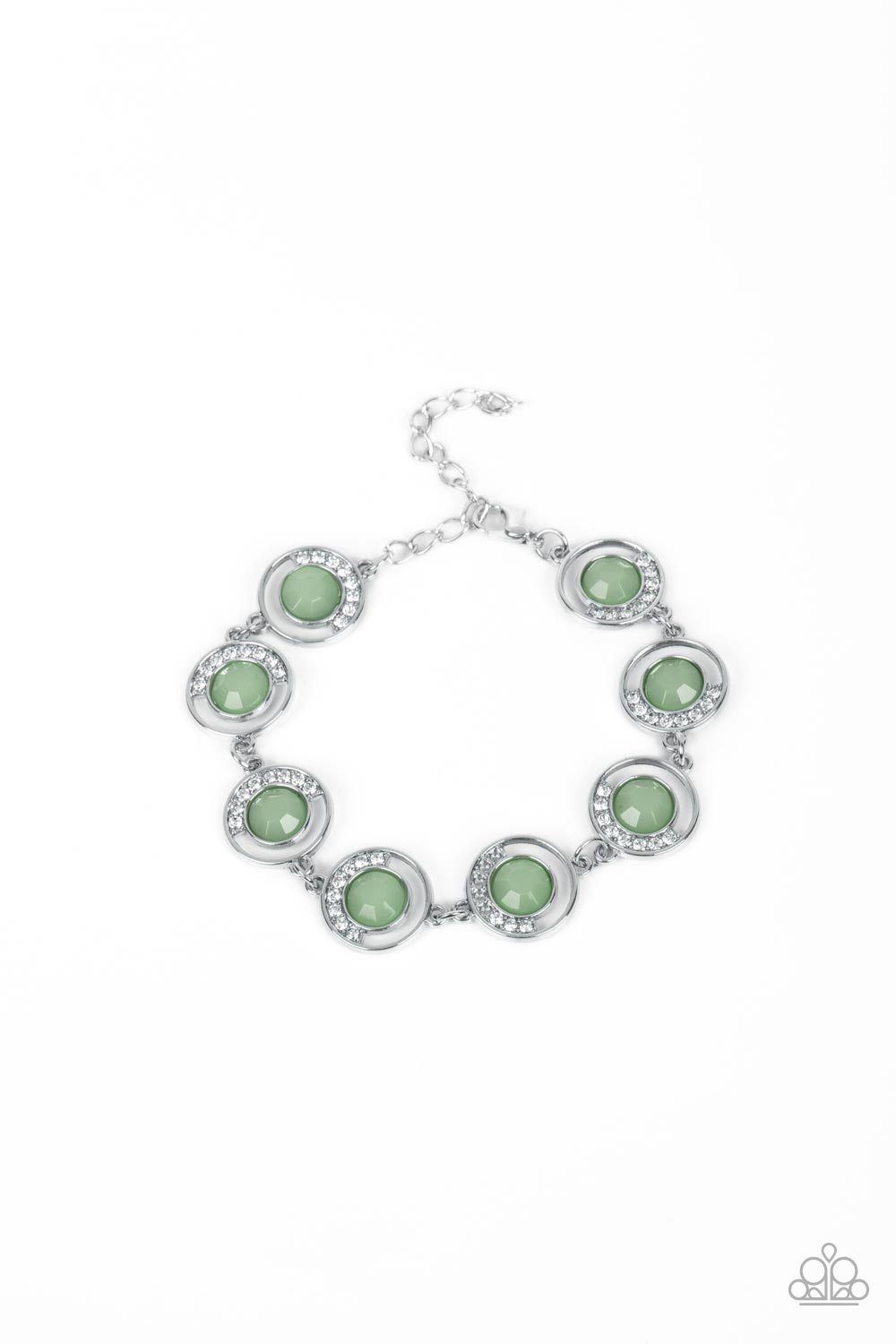 paparazzi-accessories-twinkling-trajectory-green-bracelet