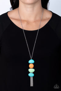 Hidden Lagoon - Multi Necklace - Paparazzi Jewelry