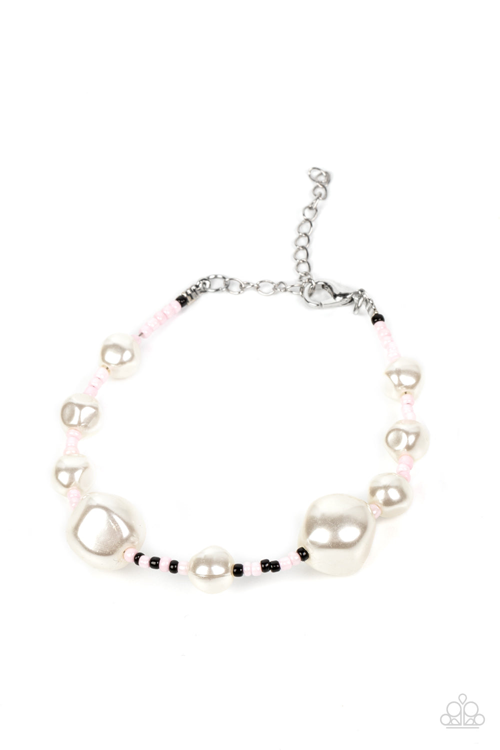 paparazzi-accessories-contemporary-coastline-pink-bracelet