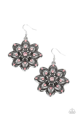 paparazzi-accessories-prismatic-perennial-pink-earrings