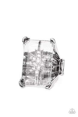 paparazzi-accessories-starry-serenity-white-ring