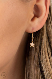 Little Lady Liberty - Gold Necklace - Paparazzi Jewelry