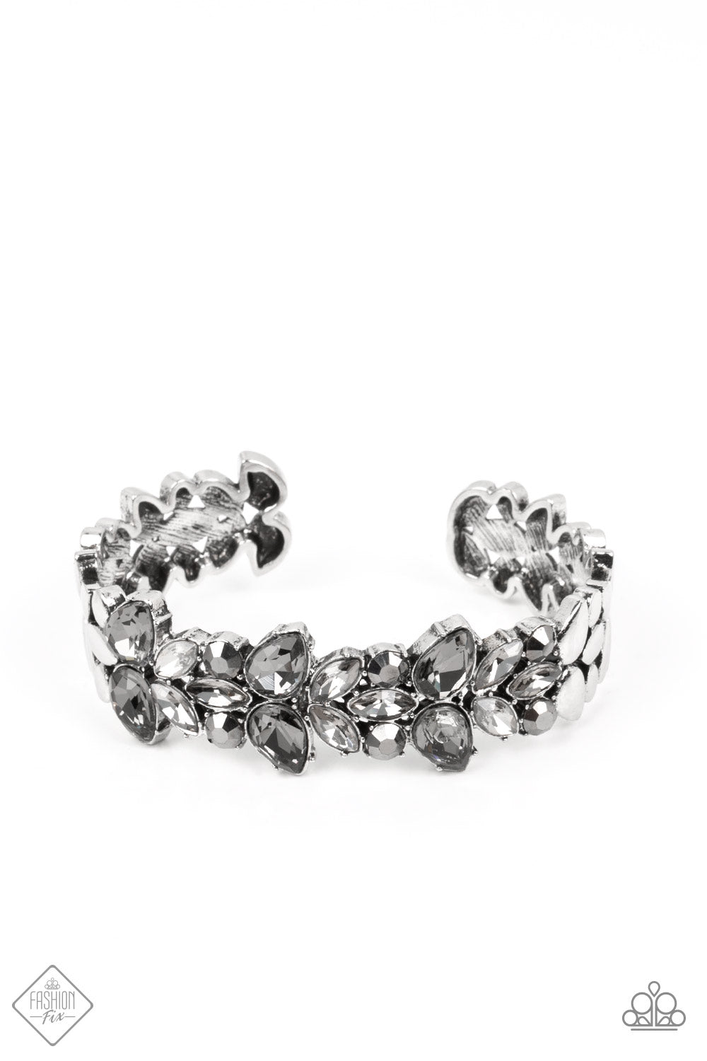 paparazzi-accessories-glacial-gleam-silver-bracelet