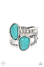 Load image into Gallery viewer, paparazzi-accessories-true-to-you-blue-ring
