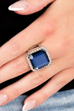 Load image into Gallery viewer, Slow Burn - Blue Ring - Paparazzi Jewelry
