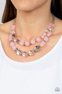 Mere Magic - Pink Necklace - Paparazzi Jewelry