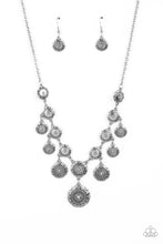 Load image into Gallery viewer, paparazzi-accessories-sahara-stars-silver-necklace
