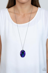 Celestial Essence - Blue Necklace - Paparazzi Jewelry