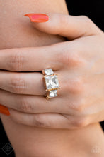 Load image into Gallery viewer, Treasured Twinkle - Gold Ring - Paparazzi Jewelry
