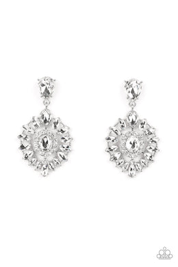 paparazzi-accessories-my-good-luxe-charm-white-post earrings