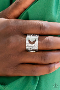 Lunar Levels - Silver Ring - Paparazzi Jewelry