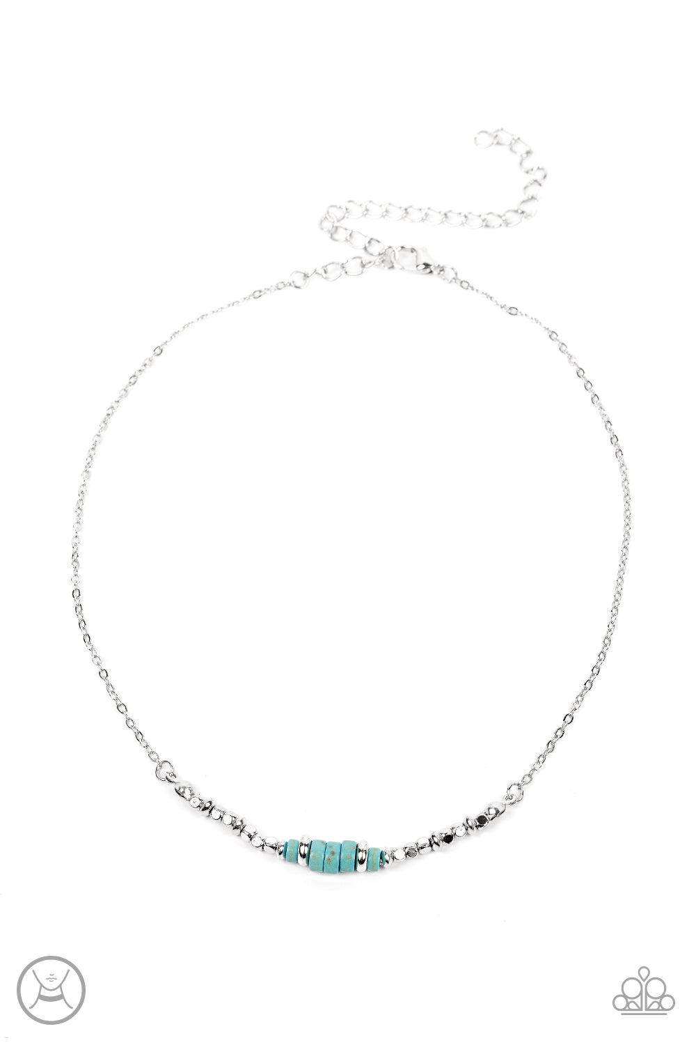 paparazzi-accessories-retro-rejuvenation-blue-necklace