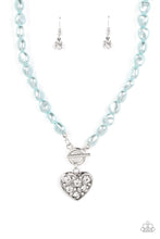 Load image into Gallery viewer, paparazzi-accessories-color-me-smitten-blue-necklace
