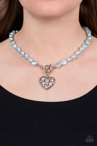 Color Me Smitten - Blue Necklace - Paparazzi Jewelry