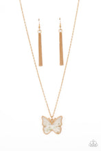 Load image into Gallery viewer, paparazzi-accessories-gives-me-butterflies-gold-necklace
