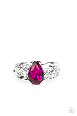 paparazzi-accessories-dive-into-oblivion-pink-ring