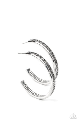 paparazzi-accessories-flash-freeze-silver-earrings