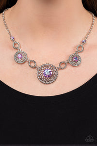 Cosmic Cosmos - Purple Necklace - Paparazzi Jewelry