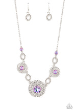 Load image into Gallery viewer, paparazzi-accessories-cosmic-cosmos-purple-necklace
