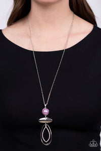 Modern Day Demure - Purple Necklace - Paparazzi Jewelry