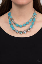 Load image into Gallery viewer, Mere Magic - Blue Necklace - Paparazzi Jewelry
